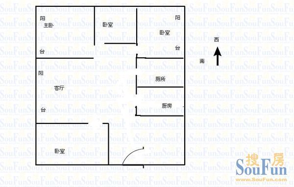 麓谷E家人户型图