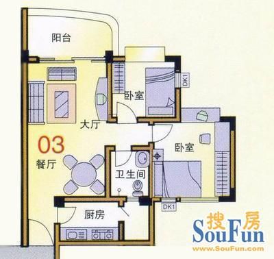 怡景村户型图