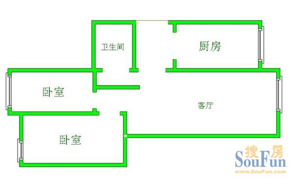 湘雅村附近民宅户型图