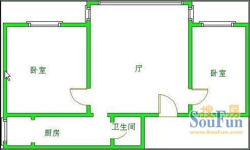 大庆路84号院户型图