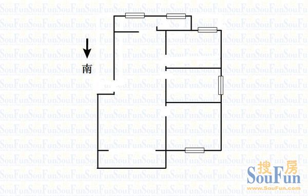 秀丽轩江门秀丽轩  户型 3室2厅1卫1厨 0.00㎡
