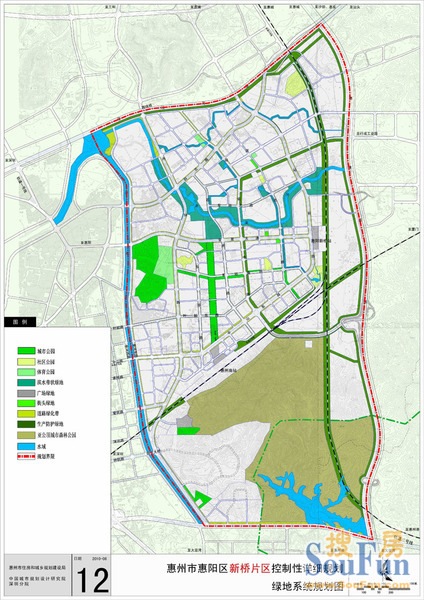 惠州市惠阳区新桥片区控制性详细规划