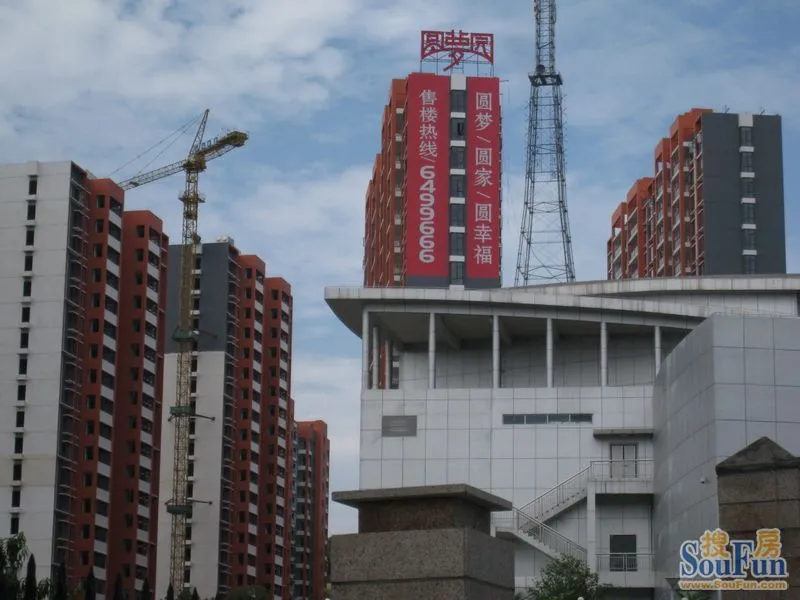 画儿一样的圆梦园,路过随拍