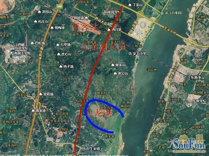 昌南新城直通九龙湖，最新规划图出来了！