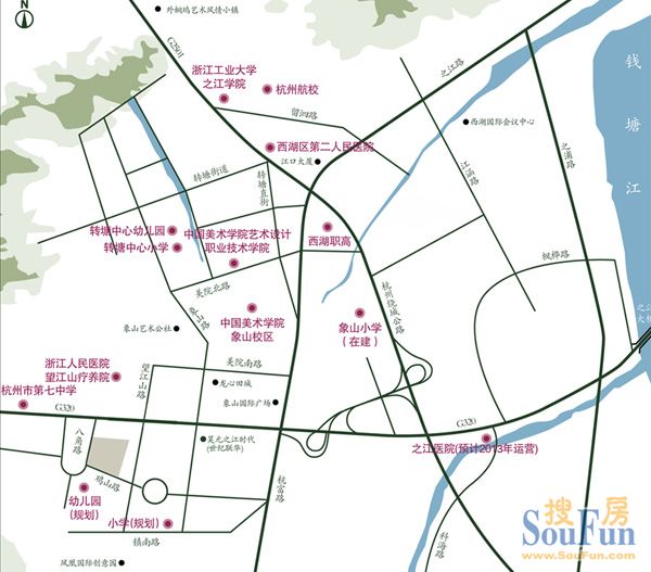 看看杭州各大新兴板块—临平,北软,丁桥,乔司,仓前