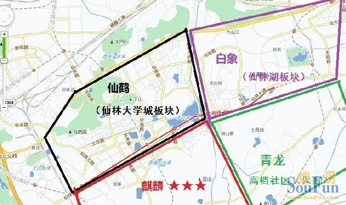 南京"地铁"小镇首选仙林青龙片区?翠谷以后是不能成为