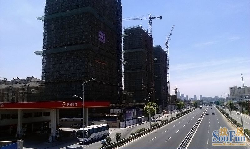 路过中江国际广场 工程进度实时直击