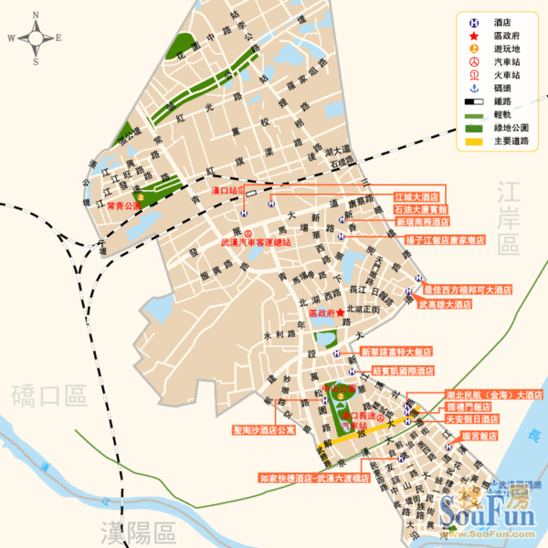 【情迷大汉口】江汉区土地最金贵,房价最昂贵,然土地殆尽,繁华又将