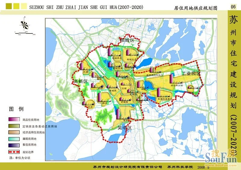 不过从《苏州市城市总体规划(2007—2020》中发现原来唯亭街道中高速