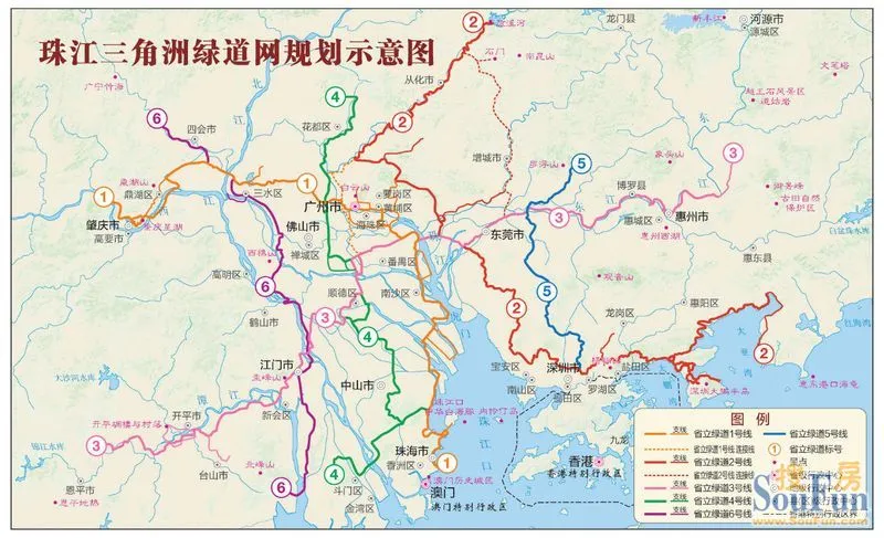 喜欢骑行的朋友注意啦,深圳各区绿道地图正式发布 (含
