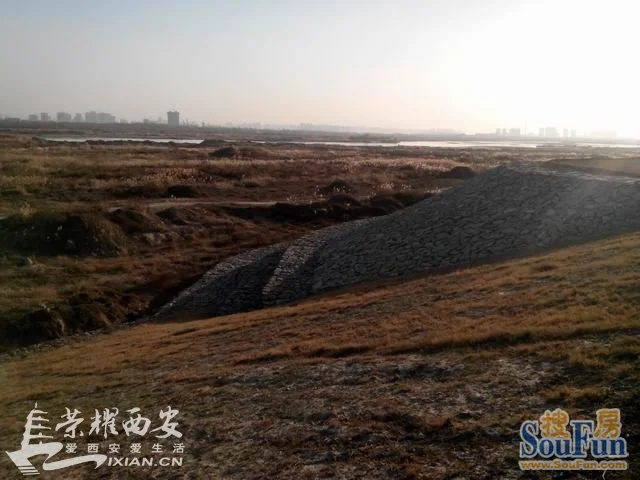 渭河高陵段北岸工程及北大门工程已经全面启动