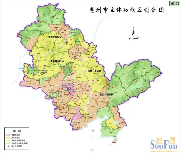 惠州市主体功能区规划公示啦,有意见速提!