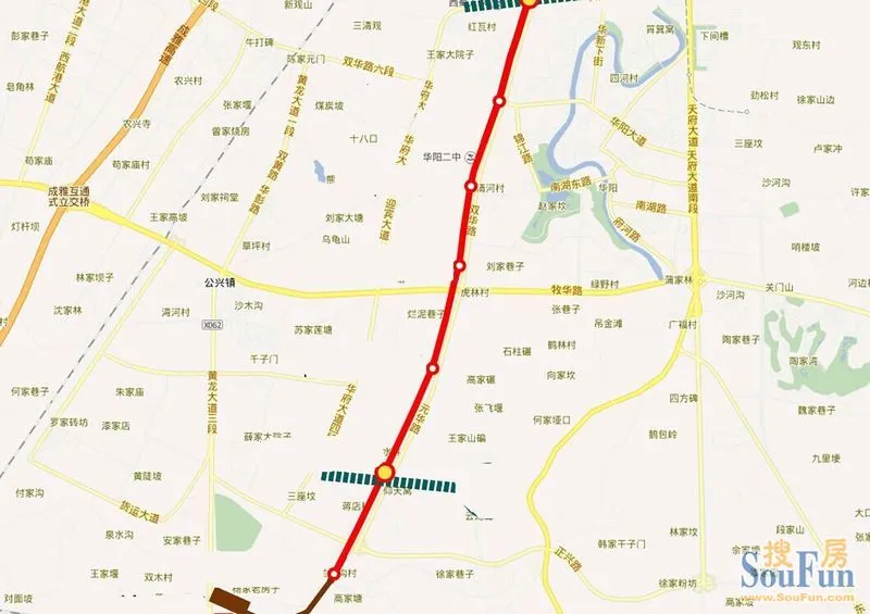 成都地铁5号线一期,二期工程环境影响评价第二次公示(牧华路站在中信