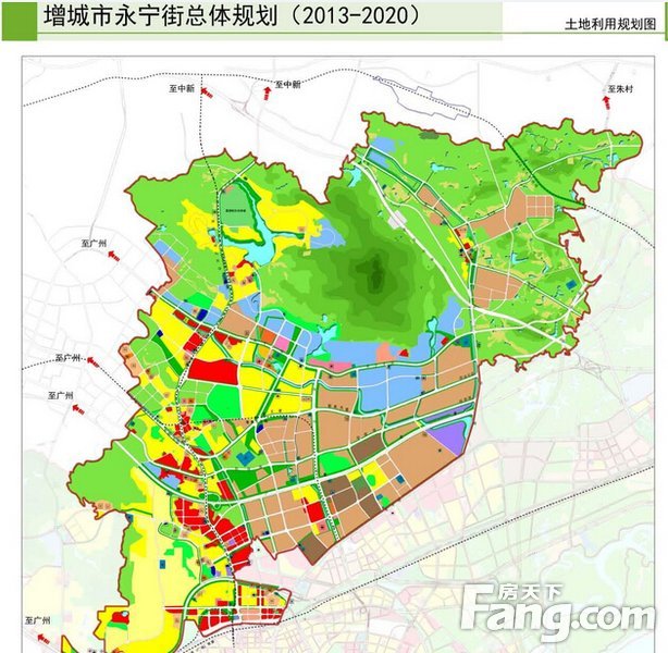 永宁街发展规划增城市批复 感谢斑竹分享顺带截了几张图下来