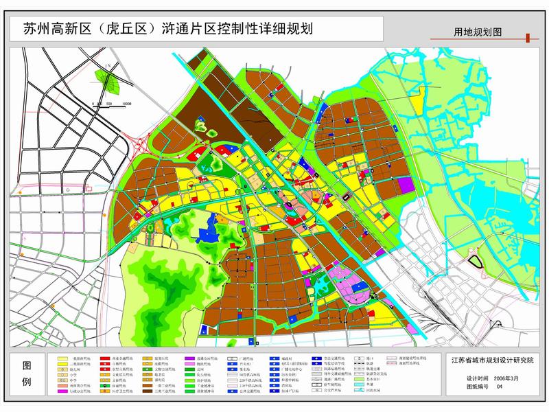 苏州高新区浒通片区控制性详细规划