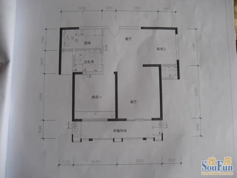 购房合同中的户型图