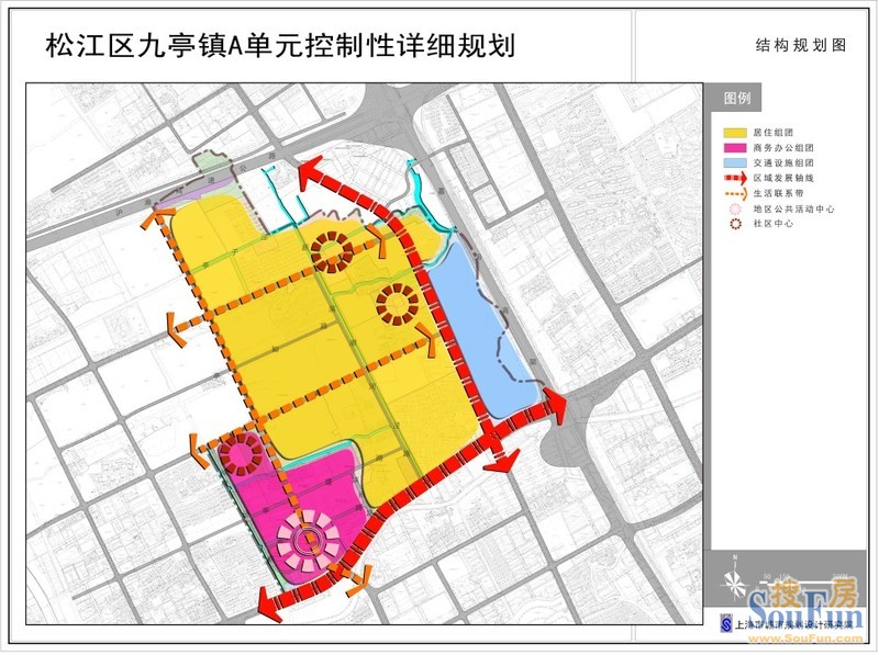 !好消息《松江区九亭镇a单元控制性详细规划(草案)