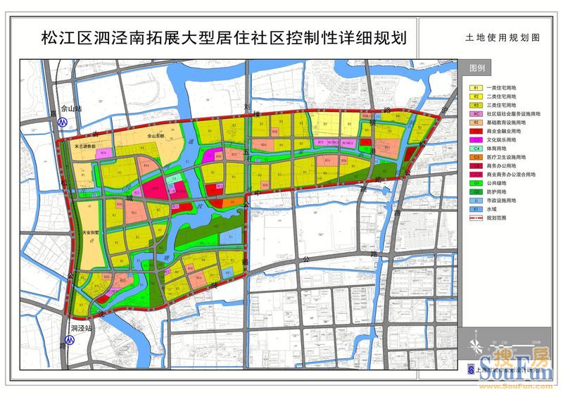 泗泾是上海最大的动迁,保障房基地.