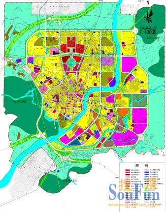 >>   五区:河西传统城区,城北新区,河东综合区,研发