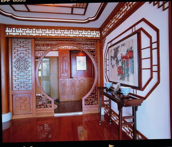 金海湾花园-中式古典-四居室