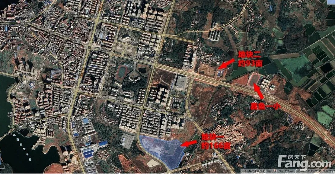 湖北咸宁嘉鱼县嘉鱼大道文体中心附近商业办公用地整体转让