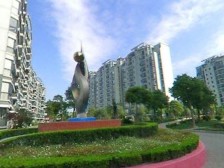 2号线淞虹路2002年高档电梯商品房小区 绿化环境好