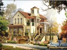 庆隆纯叠拼小区,房子视野开阔,带大花园,一线临湖