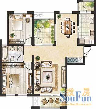 红蚂蚁70万倾力打造 红木家具 进口实木地板 全中央空调 高清图片