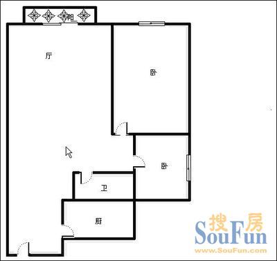 户型图1/1