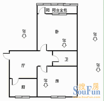 馒头山社区户型图