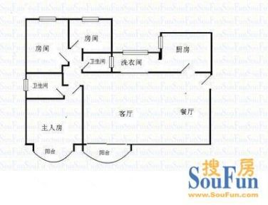 海湾花园户型图-珠海搜房网