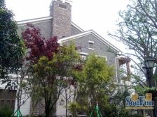 金科廊桥美丽湾端户别墅80平的大花园,双车位