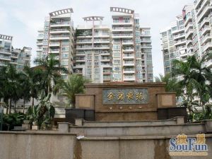 金碧豪苑少有二楼带前后露台花园总价低商圈成熟