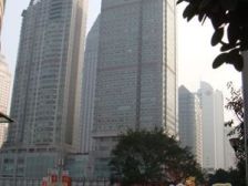 看江看江北嘴+高楼层+夜景漂亮