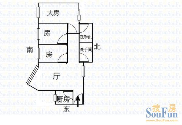 河畔花园户型图