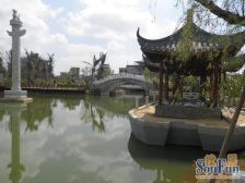 生态软件园 北外力迈海中 急售拎包89平 3房小区园林景观