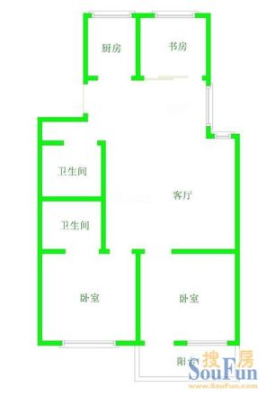武警公寓户型图