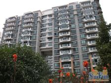 厨卫朝北,主卧朝南,小区中心位置,中式风格