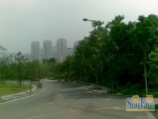 住家装修品牌家电,看小区中庭 户型方正