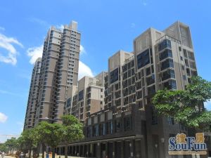 东海湾丽园正规55平方户型方正视野开阔