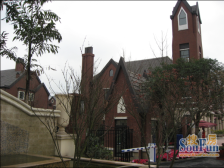 大学城轻轨站旁上叠 看小区中庭 带车位