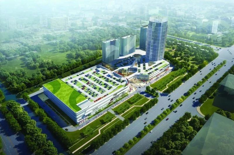 南通大润发(观音山)项目规划方案、效果图