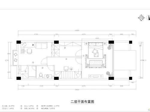 富锦嘉园-三居室-110平米-装修设计