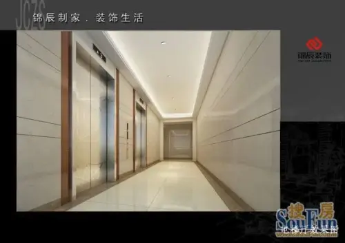 高档住宅小区电梯间设计-现代简约-其它
