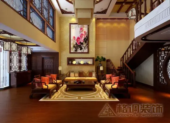 中式古典 - 别墅 -装修设计-搜房家居网图片