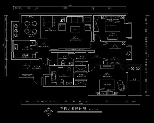 天泓山庄-现代简约-三居室