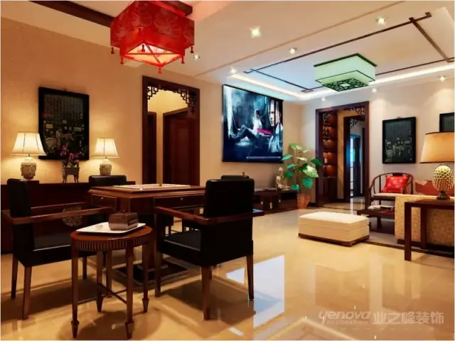 中式古典客厅装修效果图大全2014图片图片