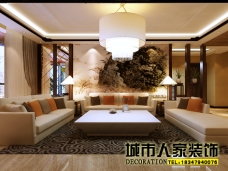 长乐湾-中式风格-四居室
