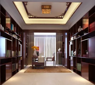 四居室书柜装修效果图