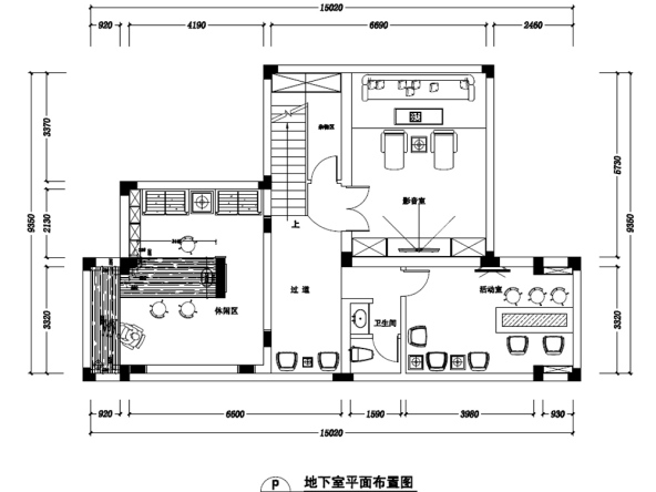 地下室平面图